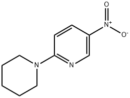 5-硝基-2-哌啶基吡啶 结构式