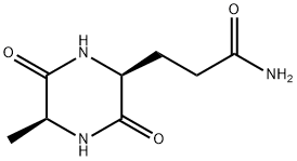 环-(L-丙氨酰-L-谷氨酰胺), 268221-76-7, 结构式