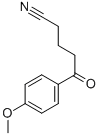5-(4-METHOXYPHENYL)-5-OXOVALERONITRILE,26823-02-9,结构式