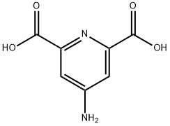 4-Aminopyridine-2,6-dicarboxylic acid Structure