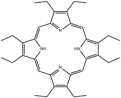 2,3,7,8,12,13,17,18-OCTAETHYL-21H,23H-PORPHINE Struktur