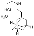 1-(2-Ethylaminoethyl)adamantane hydrochloride hydrate Structure
