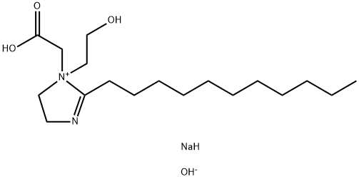 sodium 1-(carboxymethyl)-4,5-dihydro-1-(2-hydroxyethyl)-2-undecyl-1H-imidazolium hydroxide Structure