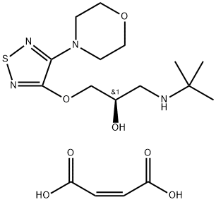 D-Timolol maleate Structure