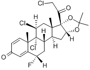 三氯奈德,26849-57-0,结构式