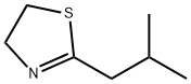 4,5-ジヒドロ-2-(2-メチルプロピル)チアゾール 化学構造式
