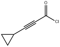 2-Propynoyl chloride, 3-cyclopropyl- (9CI) Structure