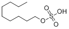 硫酸ナトリウム(7-メチルオクチル) 化学構造式