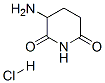 3-aminopiperidine-2,6-dione hydrochloride Structure