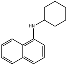 N-cyclohexylnaphthalen-1-amine Structure