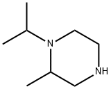 1-异丙基-2-甲基哌嗪,26864-96-0,结构式