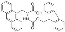 FMOC-D-ANTHRYLALANINE Structure