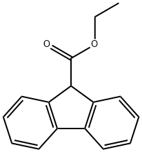 9H-芴-9-甲酸乙酯,26878-12-6,结构式