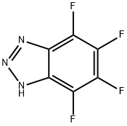 4,5,6,7-tetrafluoro-1H-benzo[d][1,2,3]triazole Struktur