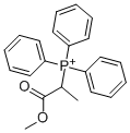 Methyl 2-(triphenylphosphoranyl)propanoate 化学構造式