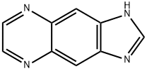 1H-Imidazo[4,5-g]quinoxaline(8CI,9CI) Struktur