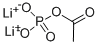 ACETYL PHOSPHATE LITHIUM SALT 化学構造式