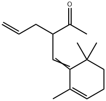 5-Hexen-2-one,3-[(2,6,6-trimethyl-2-cyclohexen-1-ylidene)methyl]-|3-[(2,6,6-三甲基-2-环己烯-1-亚基)甲基]-5-己烯-2-酮