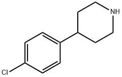 4-(4-CHLOROPHENYL)PIPERIDINE Struktur
