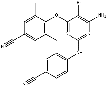 Etravirine Structure