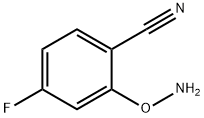 Benzonitrile, 2-(aminooxy)-4-fluoro- (9CI) Structure