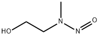 2-(甲基亚硝基氨基)乙醇, 26921-68-6, 结构式