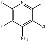 4-AMINO-3-CHLORO-2,5,6-TRIFLUOROPYRIDINE Struktur