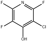 3-CHLORO-2,5,6-TRIFLUORO-4-PYRIDINOL 结构式