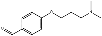 4-[3-(Dimethylamino)propoxy]benzaldehyde Struktur