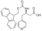 FMOC-(R)-3-AMINO-4-(4-PYRIDYL)-BUTYRIC ACID, 269396-69-2, 结构式