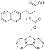 FMOC-(R)-3-AMINO-4-(2-NAPHTHYL)-BUTYRIC ACID Struktur