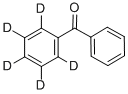ベンゾフェノン-2,3,4,5,6-D5 化学構造式