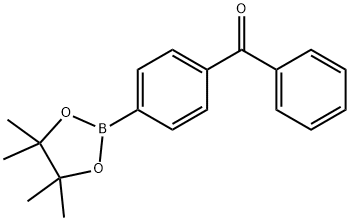 4-(苯基羰基)苯硼酸频那醇酯 结构式