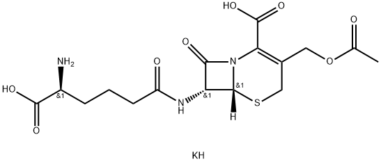 26944-38-7 [6R-[6alpha,7beta(S*)]]-3-(acetoxymethyl)-7-(5-amino-5-carboxyvalerylamino)-8-oxo-5-thia-1-azabicyclo[4.2.0]oct-2-ene-2-carboxylic acid, potassium salt