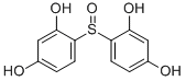 4,4'-スルフィニルビスレゾルシン 化学構造式