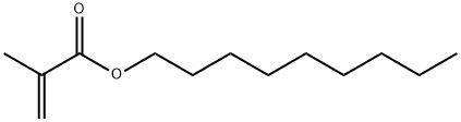 メタクリル酸ノニル 化学構造式