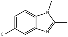 5-CHLORO-1,2-DIMETHYLBENZIMIDAZOLE Structure