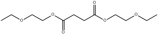 ブタン二酸ビス(2-エトキシエチル) 化学構造式