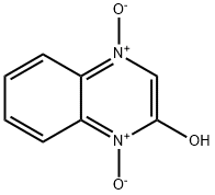 2-Quinoxalinol,  1,4-dioxide 化学構造式