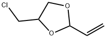 1,3-Dioxolane, 4-(chloromethyl)-2-ethenyl- Structure
