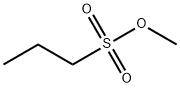 1-プロパンスルホン酸メチル 化学構造式