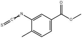 Benzoic acid, 3-isothiocyanato-4-methyl-, methyl ester (9CI) Structure