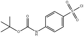 N-BOC对氨基苯磺酰氯, 269747-25-3, 结构式