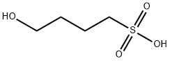 1-Butanesulfonic acid, 4-hydroxy- Struktur