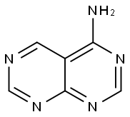 4-氨基嘧啶并[4,5-D]嘧啶 结构式