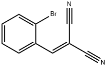 2-(2-溴亚苄基)丙二腈 结构式