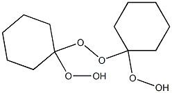 ビス(1-ヒドロペルオキシシクロヘキシル)ペルオキシド 化学構造式