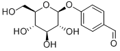 4'-FORMYLPHENYL-BETA-D-GLUCOPYRANOSIDE Structure