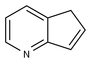 5H-CYCLOPENTA[B]PYRIDINE 结构式