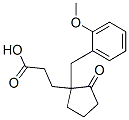1-(o-Methoxybenzyl)-2-oxocyclopentanepropionic acid|